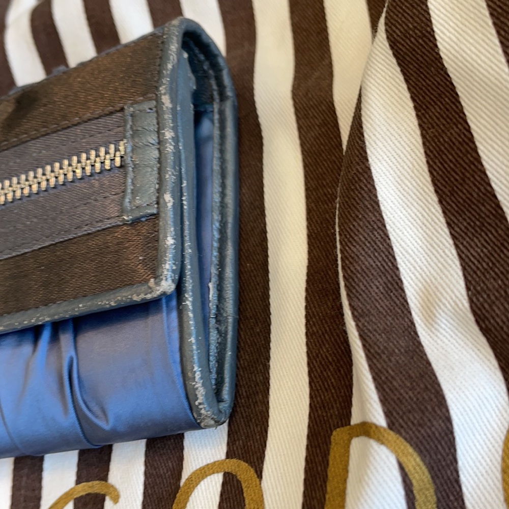 HENRI BENDEL | Blue wallet - clutch - Picture 3 of 6